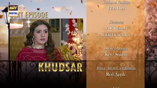 Khudsar Episode 35 | Teaser | ARY Digital Drama