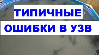 ТИПИЧНЫЕ ОШИБКИ В УЗВ