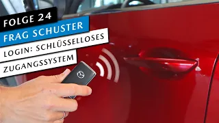 🔑 Mazda LogIn: Schlüsselloses Zugangssystem / Smart Keyless Entry erklärt + FAQ [#24] Frag Schuster