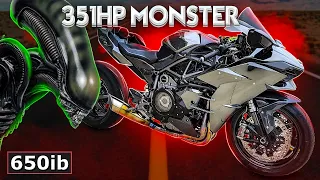 351HP Kawasaki Ninja H2, CBR 1000RR-R Fireblade SP & RSV4 1100 Factory | On The DYNO!