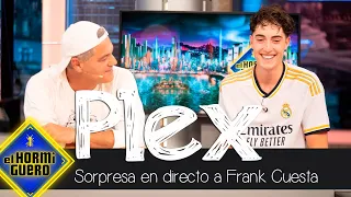 Plex sorprende a Frank Cuesta en directo con una máscara de ciervo - El Hormiguero