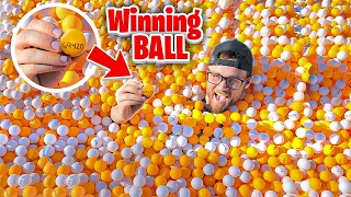 100,000 Ping Pong Balls BUT There is Only Winner!