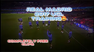 Free Clips Of Real Madrid 2017 Training For Champions League 🔥💯🤩 4k Clips Obviously🤣