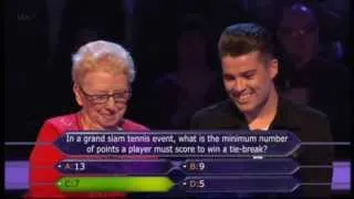 Joe McElderry on Who Wants To Be A Millionaire (Celeb Family Special)