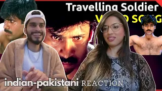 TRAVELLING SOLDIER Song Reaction | Thammudu | Pawan Kalyan | Preeti Jhangiani | Ramana Gogula