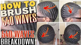 360 WAVES Hair Tutorials: HOW TO BRUSH 540 WAVES | Best 540 Waves  Breakdown 2020 HD