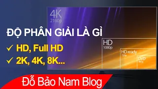 Độ phân giải là gì và ý nghĩa của độ phân giải HD, full HD, 2K, 4K, 8K...