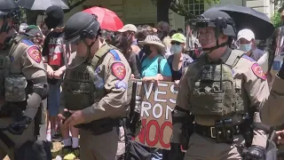 Tensions flare at UT-Austin as students continue protesting for school to divest from Israel