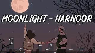 Moonlight Lofi - Harnoor (Lyrics) | Harnoor Lofi Remake | Punjabi Lofi | Latest Punjabi Songs 2022