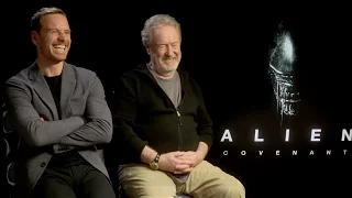 ALIEN: COVENANT Interviews: Ridley Scott, Michael Fassbender, Waterson, Crudup, McBride, Bichir