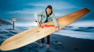 Making an Insane Custom Painted Surfboard, then Actually Surf it.