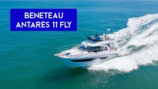 $489k - 2023 Beneteau Antares 11 Fly Luxury Yacht Walkthrough
