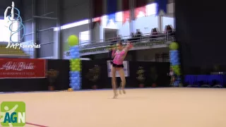 Stefani Ivanzov - Maccabi (ISR) - Arco (Hoop) - Senior Final - AGN Cup 2015