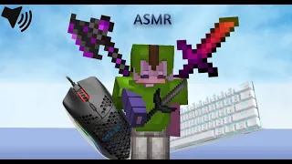 Bedwars + Keyboard and Mouse ASMR | Hypixel Bedwars