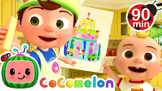 Pat A Cake, Baker's Man | CoComelon | Nursery Rhymes for Babies