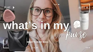 what's in my purse | march 2024