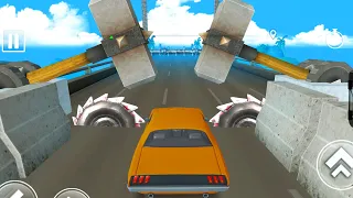 DEADLY RACE #6 Speed Dodge Car Bumps Challenge 3d Gameplay Android IOS