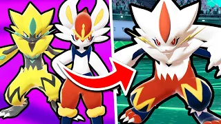 We Make INSANE Fused Pokemon In Sword & Shield!