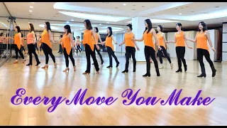 EVERY MOVE YOU MAKE - HIGH BEGINNER LINEDANCE (Jose Miguel Belloque Vane & Alison Johnstone)