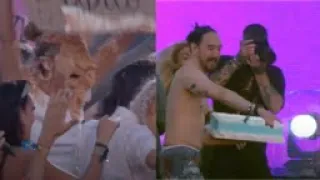 Steve Aoki - Cake Time at Neversea Festival 2022