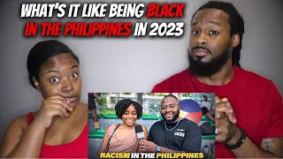 🇵🇭 African American Couple Reacts "What’s It Like Being Black In The Philippines in 2023"