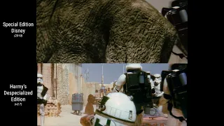 Disney vs Despecialized | ORIGINAL Mos Eisley & Cantina | A New Hope (1977)