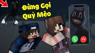 bqThanh Thử Thách Ốc Gọi Điện Thoại Cho QUỶ MÈO HOẠT HÌNH Rồi Chuyện Gì Xảy Ra Trong Minecraft ?