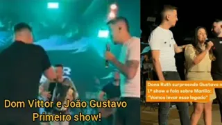 João Gustavo irmão de Marilia Mendonça faz seu primeiro show e Dona Ruth sua mãe emociona a todos!