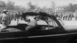 April 1943 Newsreel: FDR At Camps; Carriers Deliver Planes; Battle of Tunisia (full)