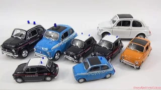 Welly Fiat model overview in various sizes