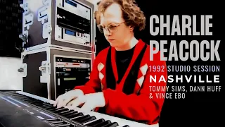Charlie Peacock Studio Session 1992 - Dutch TV Doc - Vince Ebo, Tommy Sims, Dann Huff