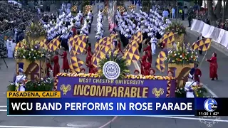 6ABC Features the WCU INCOMPARABLE Golden Rams Marching Band and their Rose Parade Performance