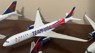 Gemini Jets Delta Team USA A350-900 |Team USA Shop Exclusive| 1:400 scale Review