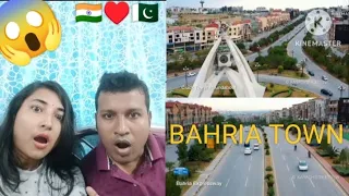 Indian couples react toBAHRIA TOWN the beautiful city of Islamabad 🌆 ||reaction with me 1176