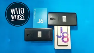 Samsung Galaxy J6 vs Samsung Galaxy J8