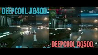 Deepcool ag400 vs ag500 intel 12600k