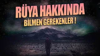 RÜYA HAKKINDA BİLMEN GEREKENLER !