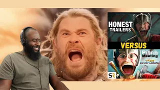 Pitch Meeting Vs. Honest Trailers - Thor: Ragnorok (Reaction)