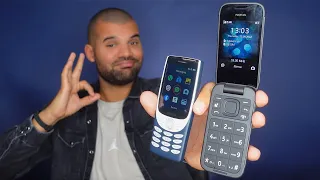 Nokia 8210 4G and Nokia 2260 Flip 4G Phone Hands-On Review l What you Need to Know!