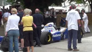 Williams FW16 Engine Start and Rev