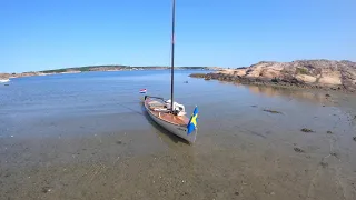 Canoe sailing West Sweden - trailer
