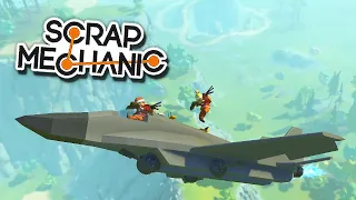 ГЛЮК и КЛАУД против ИСКУССТВЕННОГО ИНТЕЛЛЕКТА в SCRAP MECHANIC