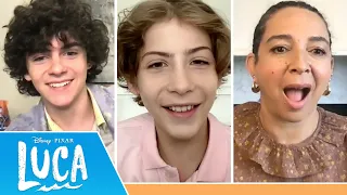 The Cast Of Disney And Pixar's "Luca" Finds Out Which Characters They Really Are