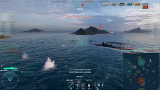 World of Warships | Weser | The rockets wreck cruisers easily