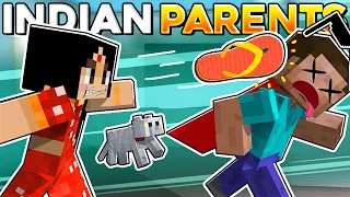 Types of Indian Parents in Minecraft...