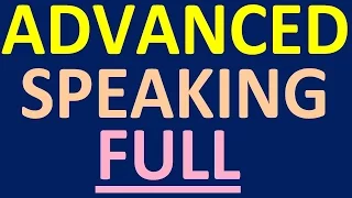 ADVANCED ENGLISH SPEAKING COURSE - FULL VIDEO. How to learn English speaking easily for conversation
