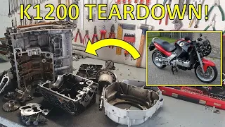 BMW K1200RS | FULL Teardown | Hidden Message!