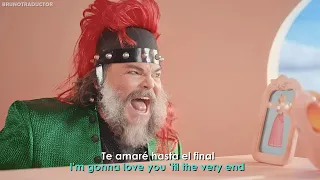 Jack Black - Peaches // Lyrics + Español // The Super Mario Bros Movie