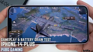 iPhone 14 Plus PUBG Mobile Gaming test | Apple A15 Bionic