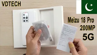 Meizu 18 Pro ! First Unboxing and Review in Pakistan ! Flyme OS 9 🔥 200MP Camera !